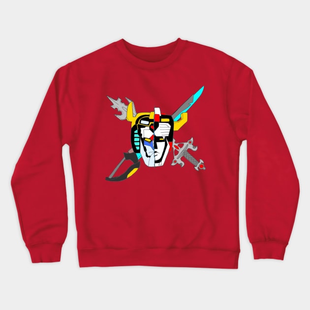 Voltron Old and New Crewneck Sweatshirt by Joseph Baker